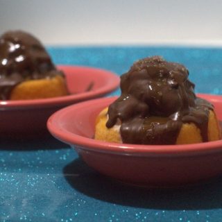 How to make individual ice cream bombes