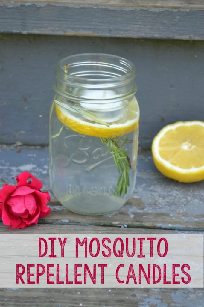 How to make a quick and easy DIY mosquito repelling candle