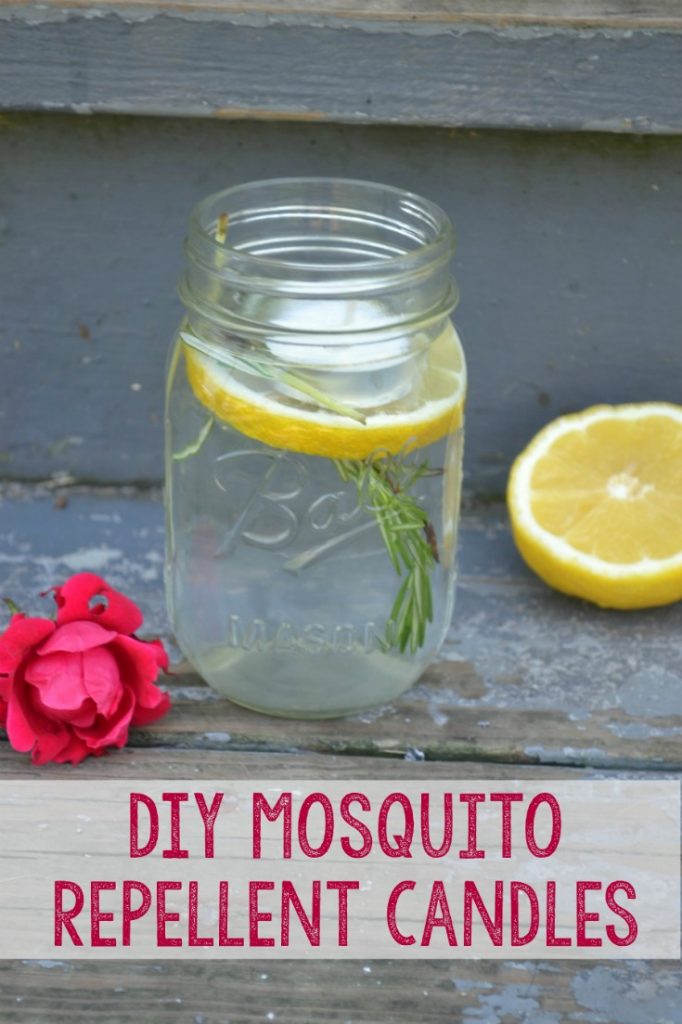 How to make a quick and easy DIY mosquito repelling candle