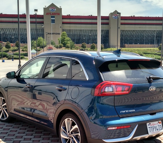 Kia Niro at the Atlanta Motor Speedway