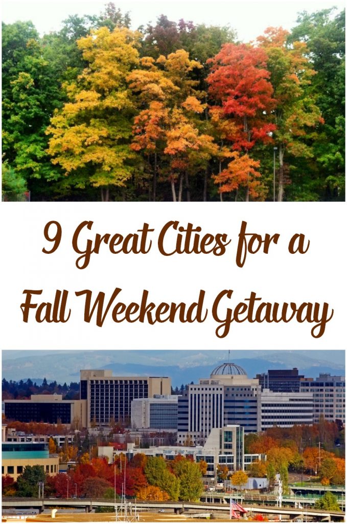 Great ideas to see fall color on a weekend getaway