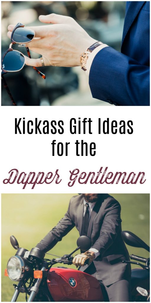 Dapper gentlemen are a particular breed. They like the finer things, and looking good. These gift ideas for the dapper gentleman is full of luxurious and high end items for the discerning man.