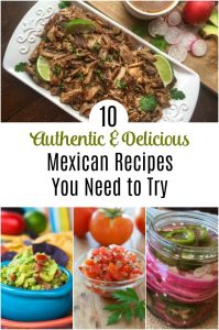 10 amazing Mexican food recipes to try
