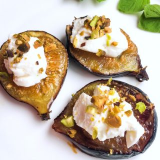 How to make honey roasted figs with Labneh cheese