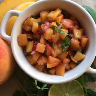 How to make Spicy Peach Salsa
