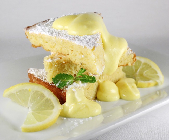 Gluten Free Lemon Almond Flourless Cake Recipe