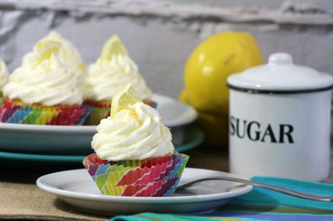 Lemon Curd Cupcakes