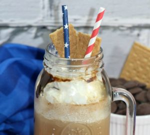 Copycat S'mores frappuccino drink from Starbucks