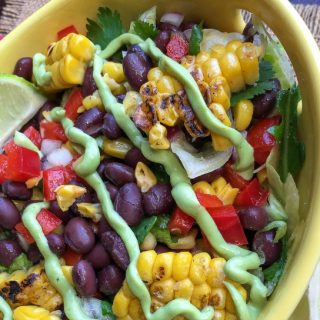 Tasty and delicious Vegetaian Mexican Chipped Salad