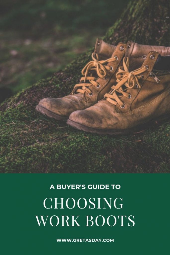 A buyer's guide to choosing work boots. 