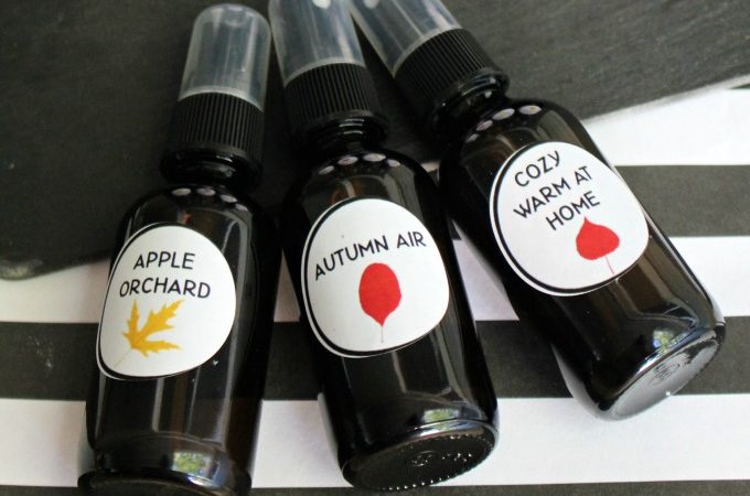 DIY room sprays for fall