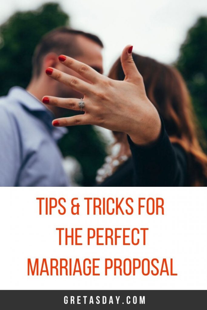 Tips and tricks to creating the perfect marriage proposal