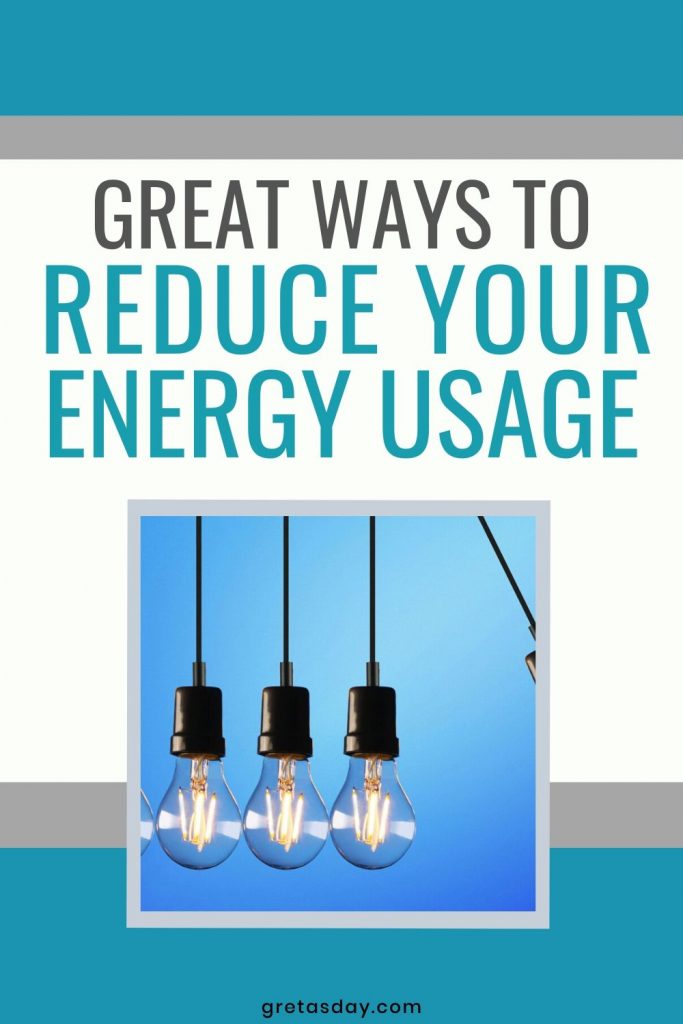 Simple and easy ways to reduce your energy usage. 