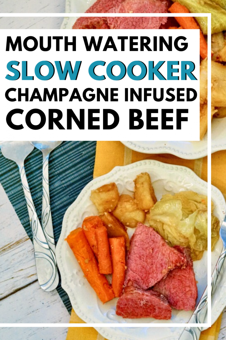 Champagne Slow Cooker Corned Beef Recipe