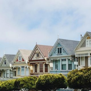 victorian row houses