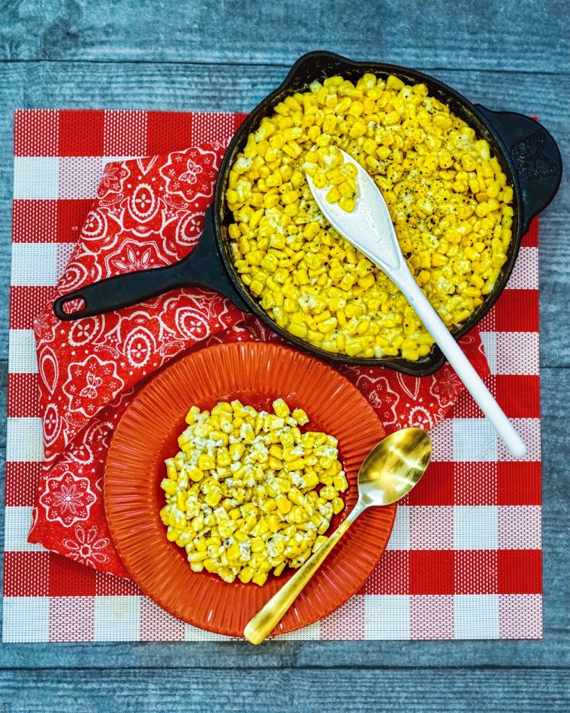 Delicious Cast Iron Skillet Creamed Corn Recipe from Scratch