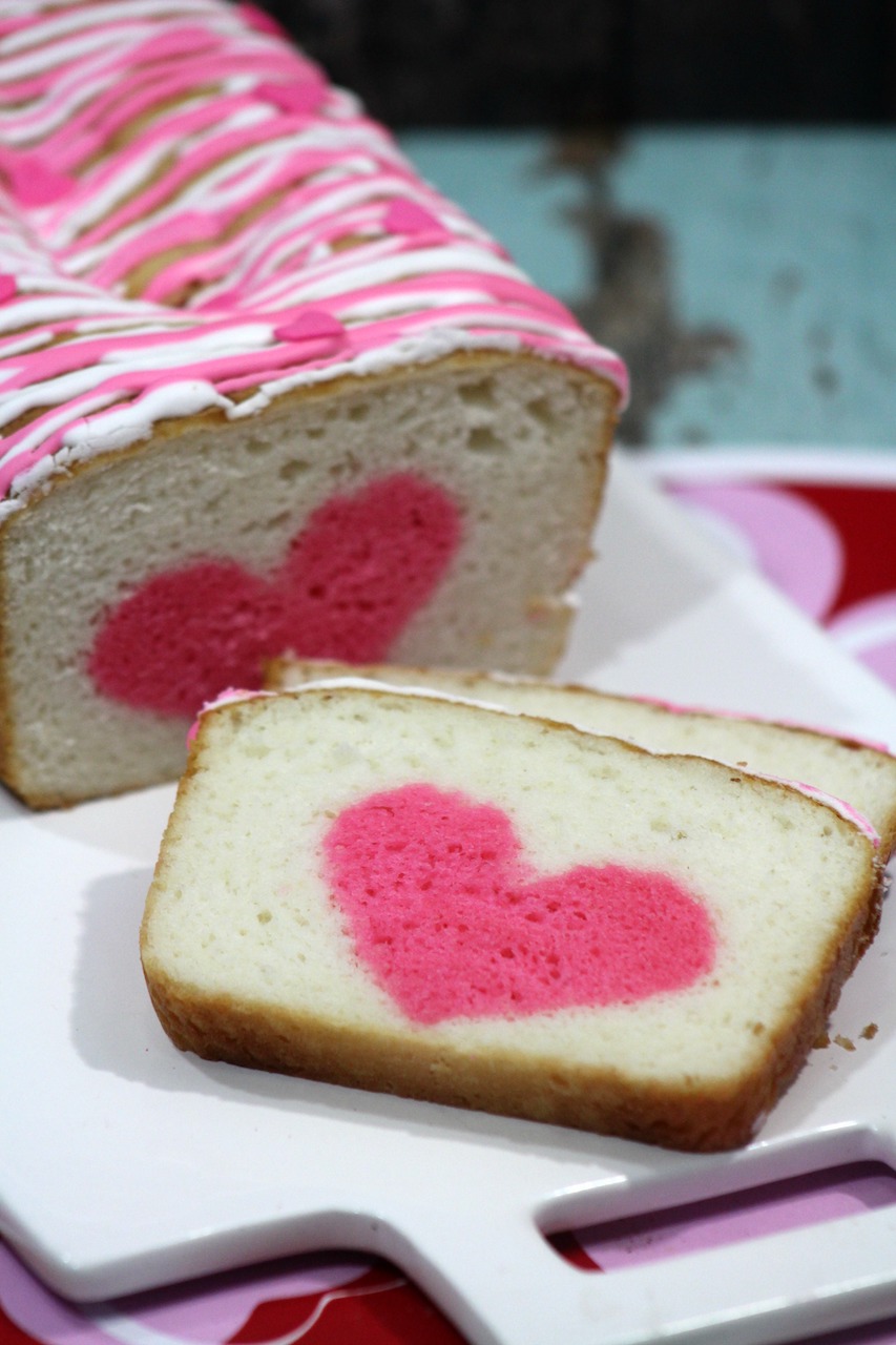 Hidden Heart Bundt Cake (made with a cake mix!) - In Fine Taste