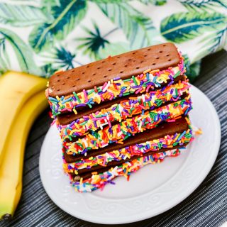 How to make fancy decorated ice cream sandwiches