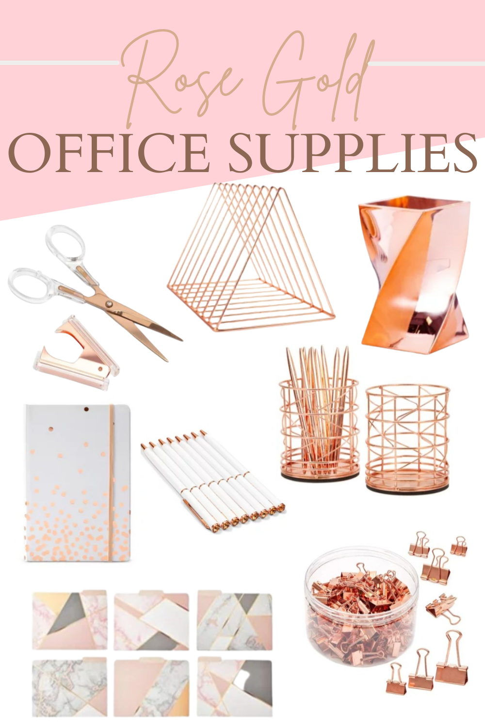 Rose-gold-office-accessories