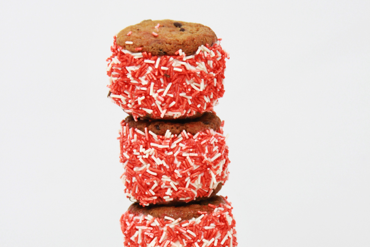 cream + sugar peppermint ice cream sandwiches