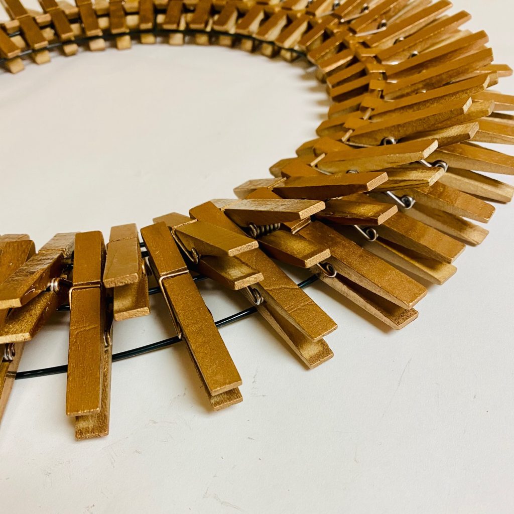 How to Make a Copper Clothespin Mirror How Was Your Day?