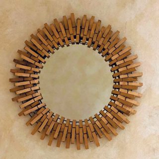 How to make a copper clothespin mirror