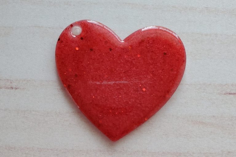 How to Make a UV Glitter Resin Keychain How Was Your Day?