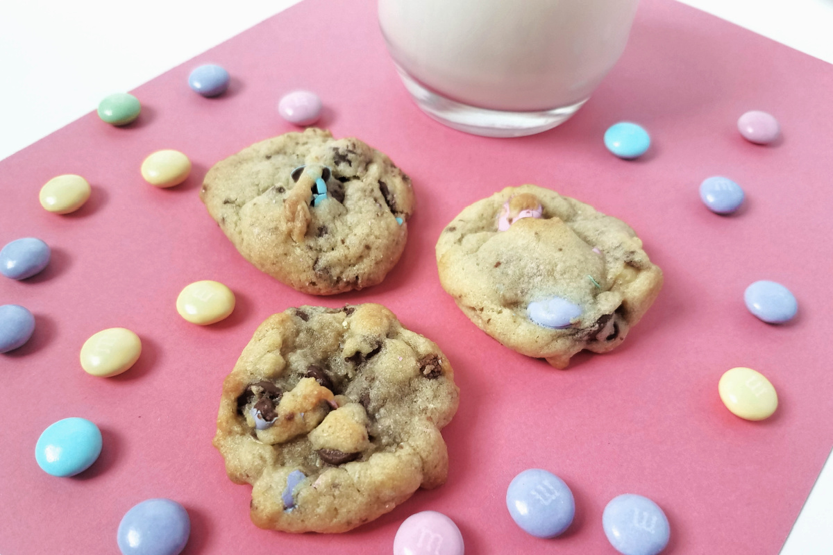 M&M Chocolate Chip walnut cookie recipe