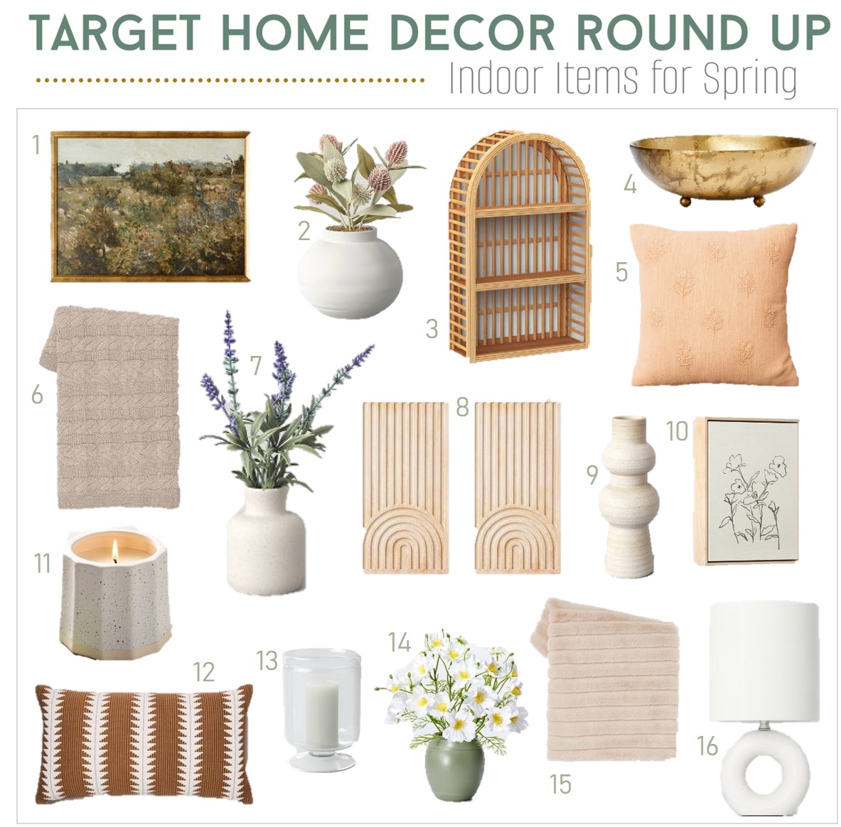 Target indoor decor for spring 2023