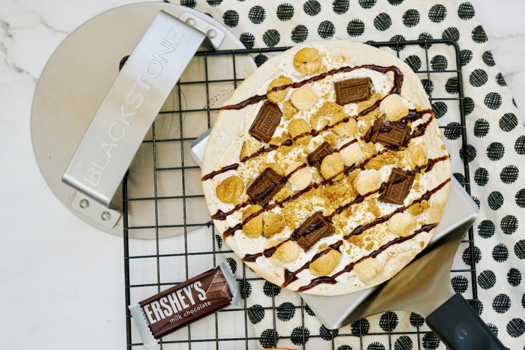 S'mores Pizza A Sweet Adventure on Your Blackstone Griddle