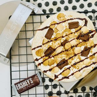 How to make S'mores Pizza on a Blackstone Griddle recipe