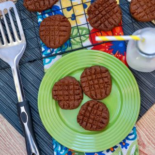 chocolate peanut butter cookies recipe