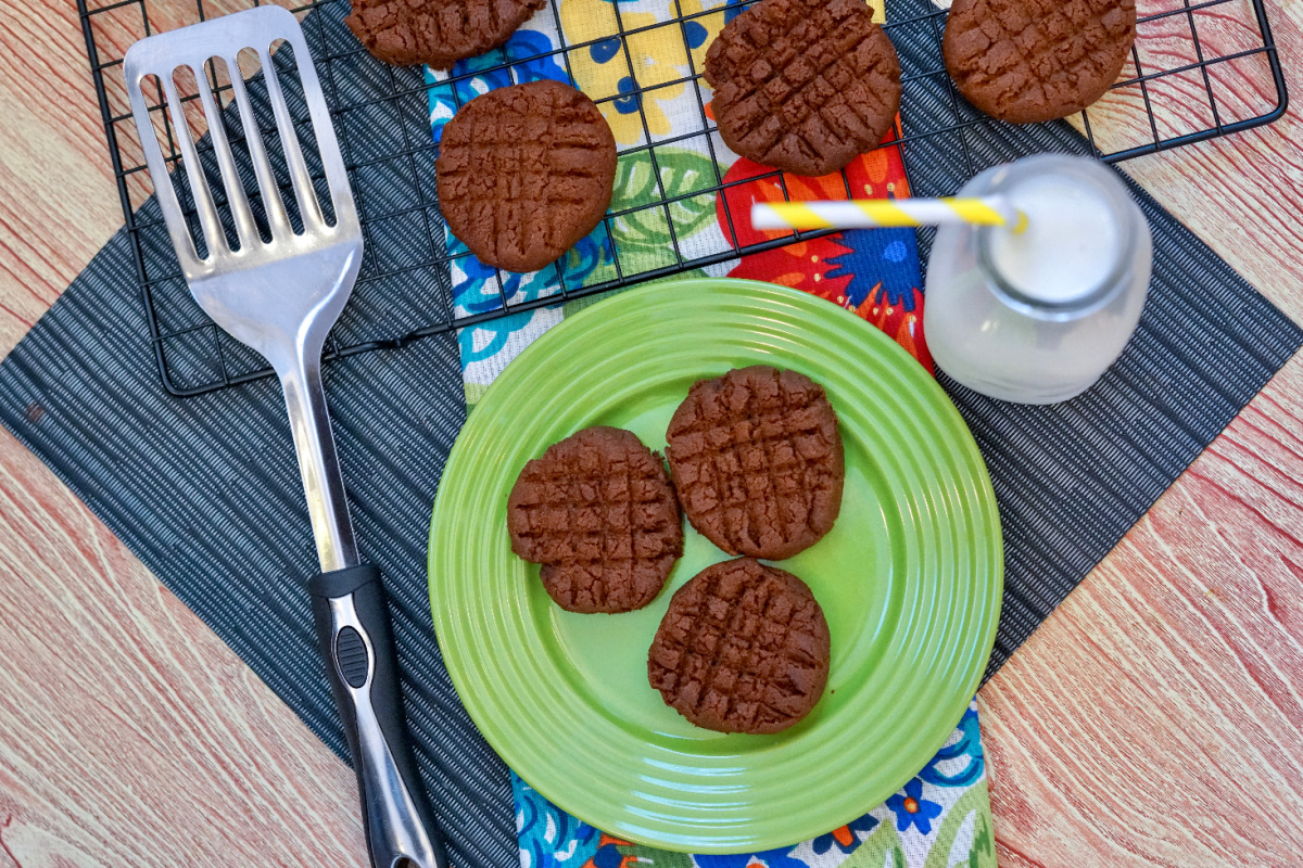 chocolate peanut butter cookies recipe