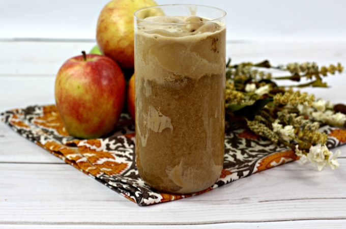 Caramel apple cider float recipe