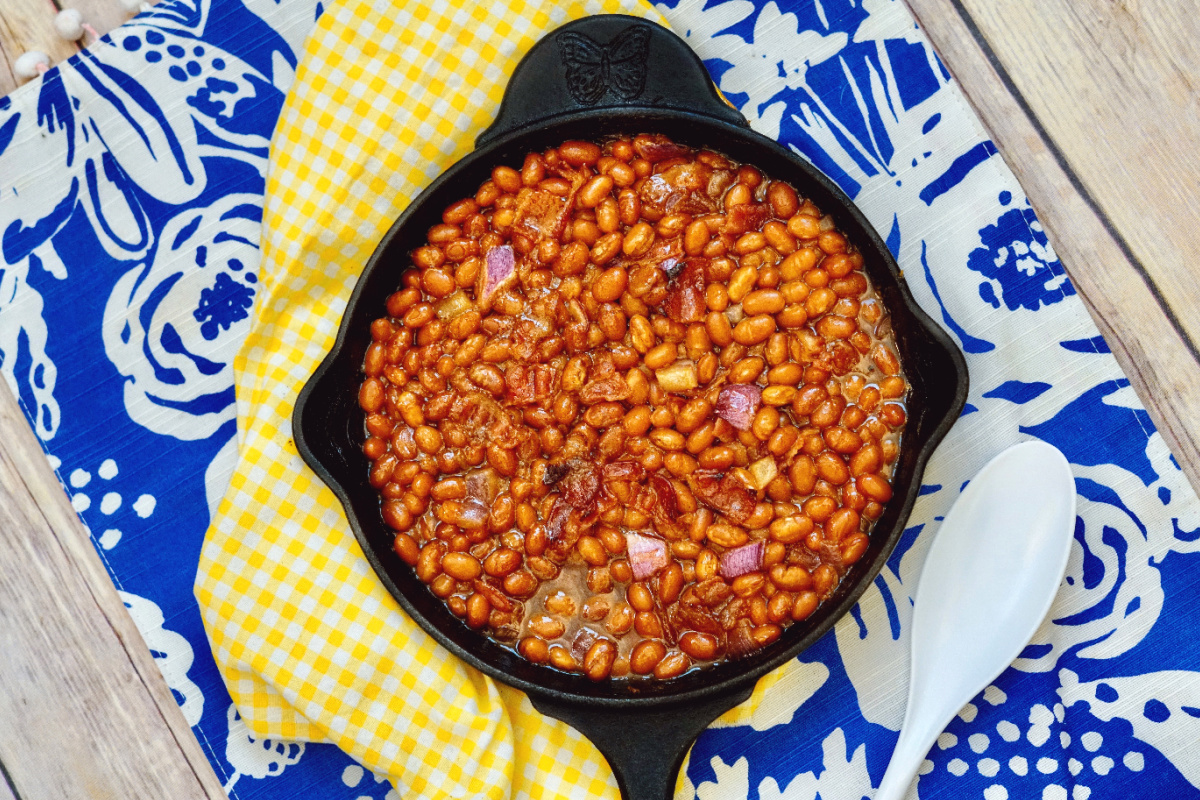 Coca cola baked beans with no coke can