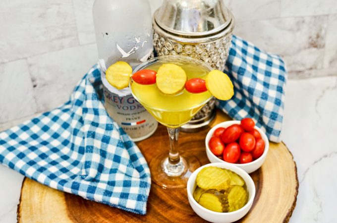 How to make a pickle martini