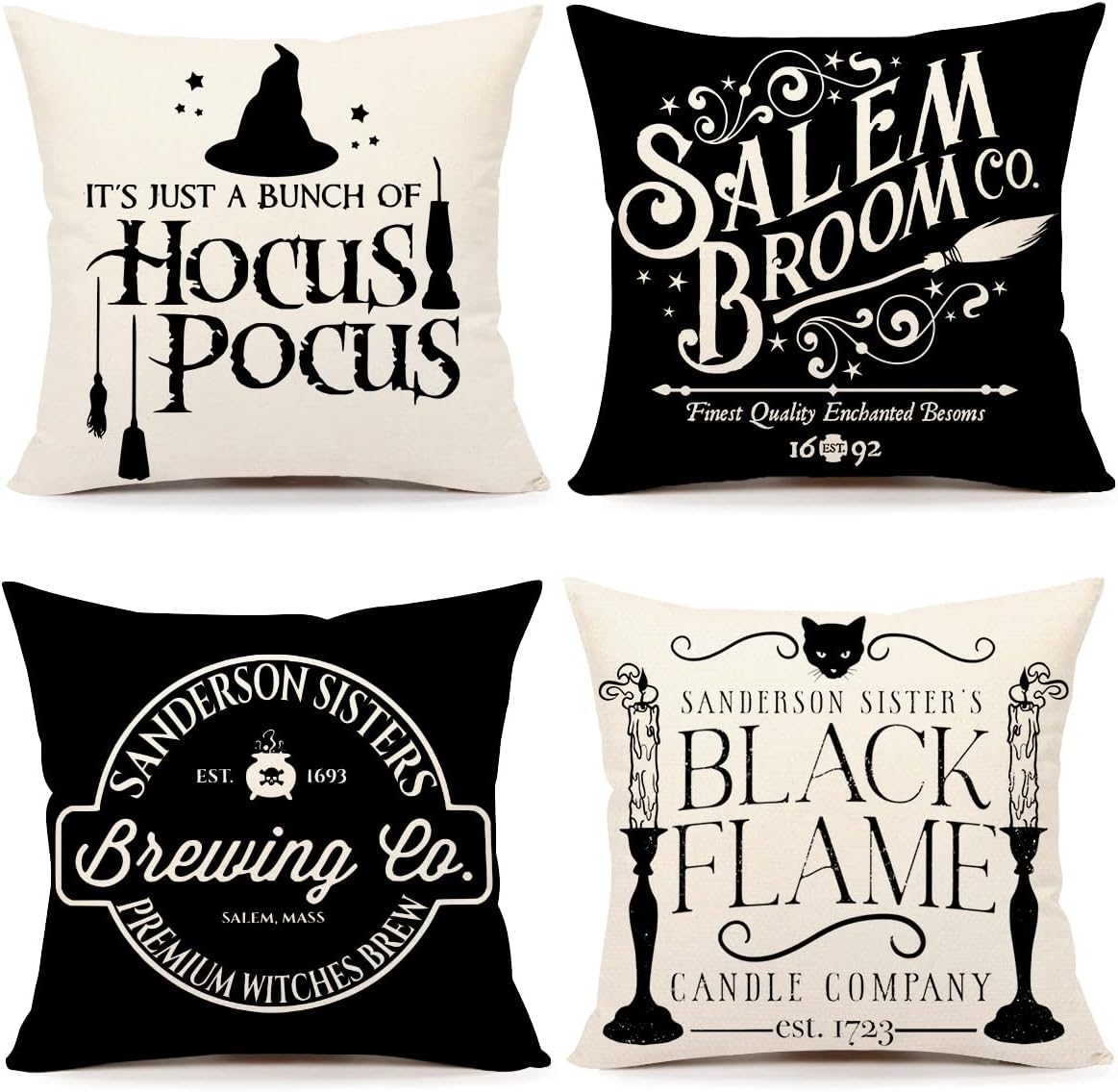 hocus pocus pillow covers