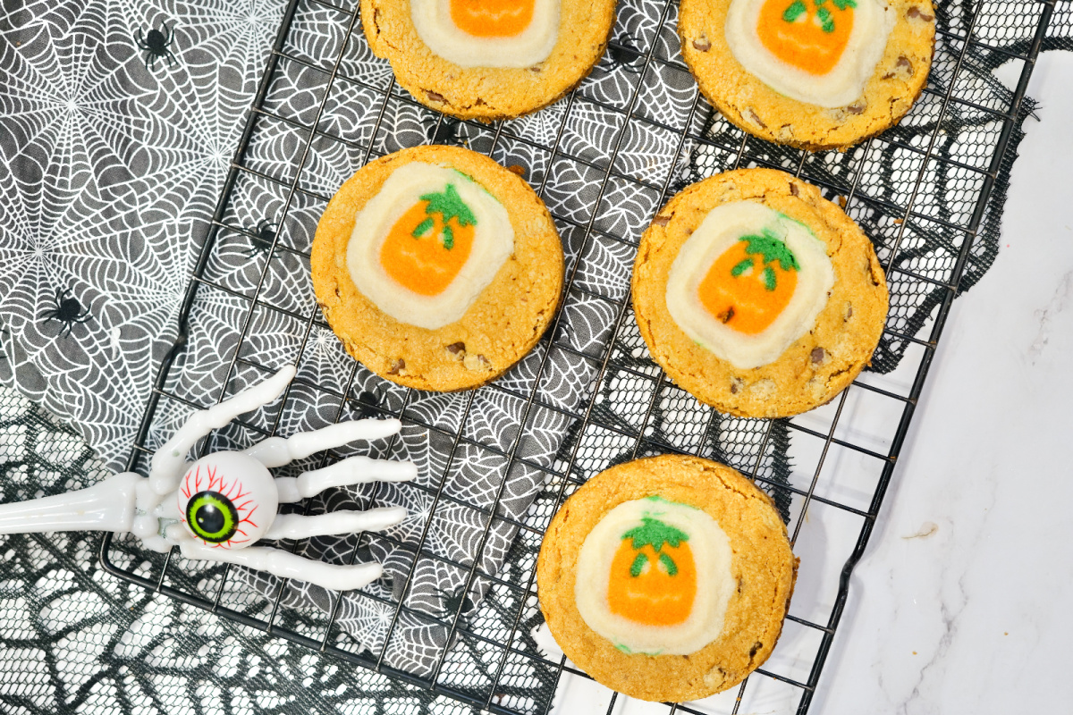 semi homemade halloween cookies 