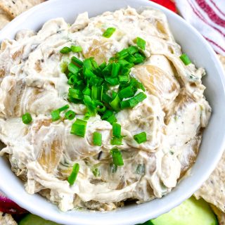 Caramelized onion dip