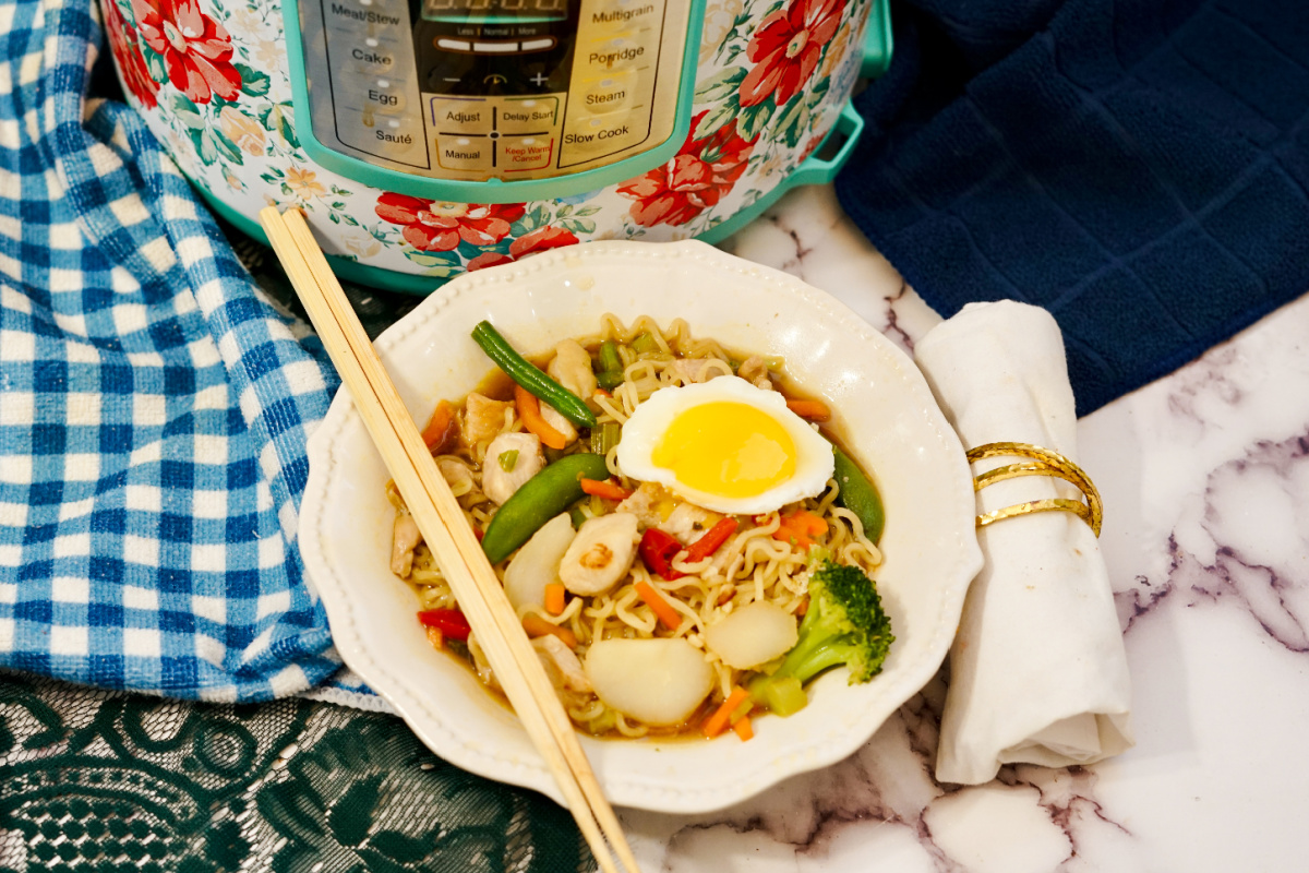 Viral instant pot chicken ramen