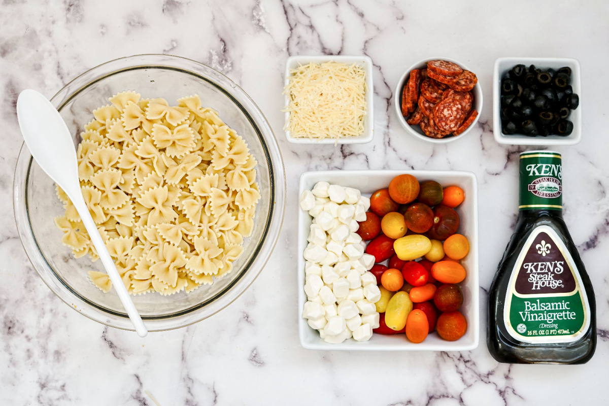 balsamic pasta salad ingredients