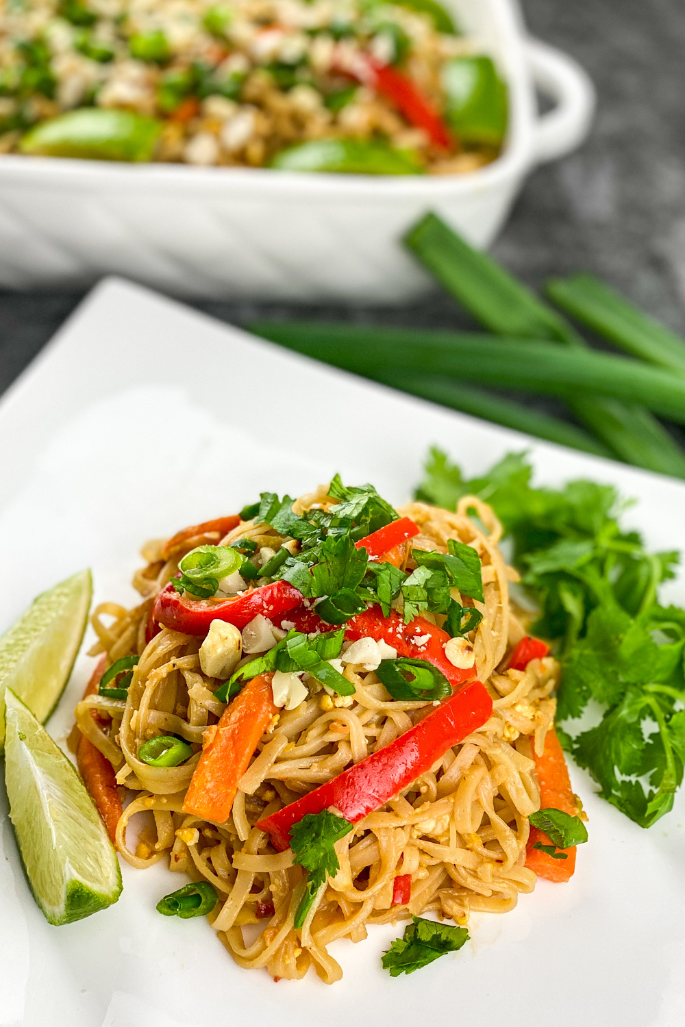 Vegetable pad thai