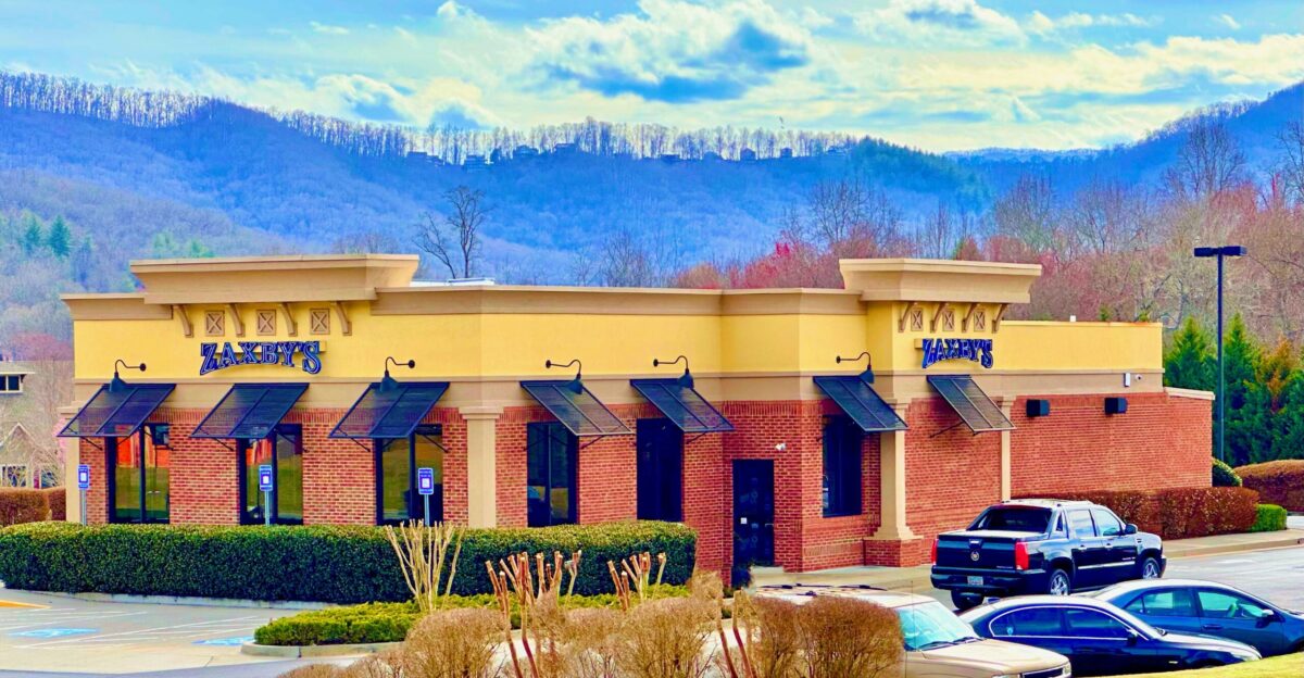 A Zaxby s chicken restaurant in Hiawassee Georgia United States
