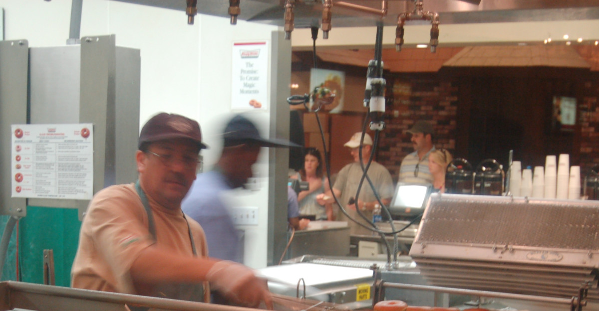 Krispy Kreme Doughnuts Excalibur Hotel Las Vegas