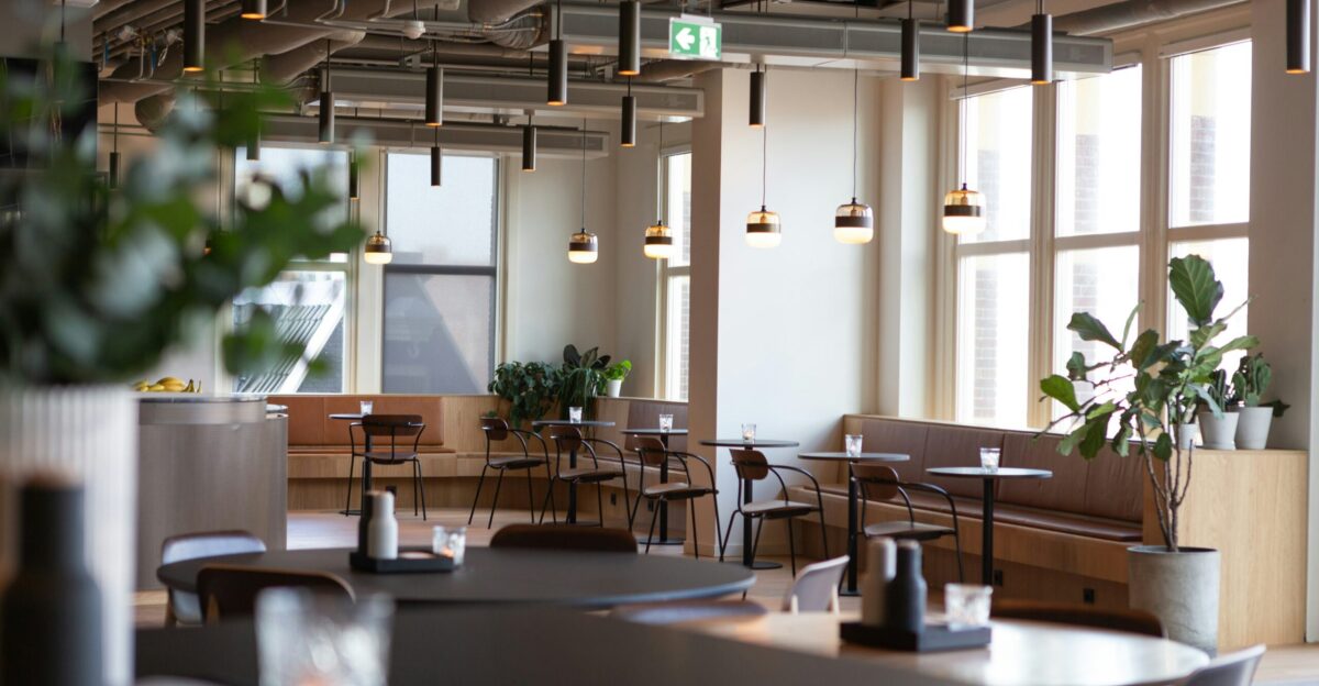 black wooden table and chairs