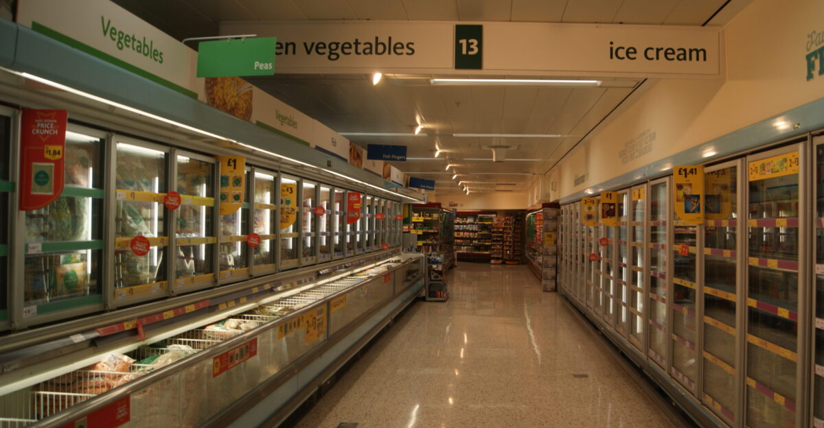 Aisle 13 Morrisons Wetherby West Yorkshire Taken on the evening of Monday the 10th of June 2019