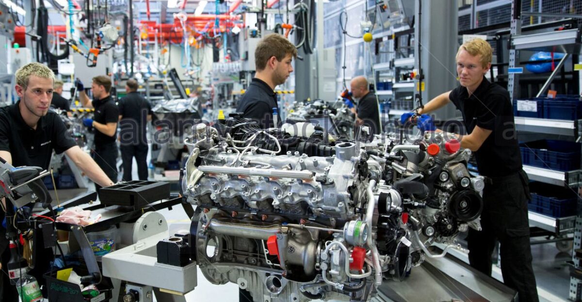 Mercedes-amg Engine Production Factory In Affalterbach Germany Stock Photo Picture And Royalty Free Image Pic 66435907 by Andrew Lamb