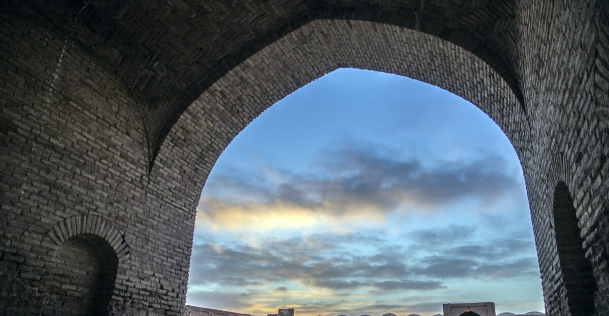 This is a photo of a monument in Iran identified by the ID