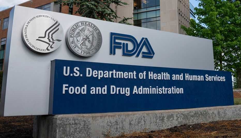 sign outside of the food and drug administration by Tricia Brouillard