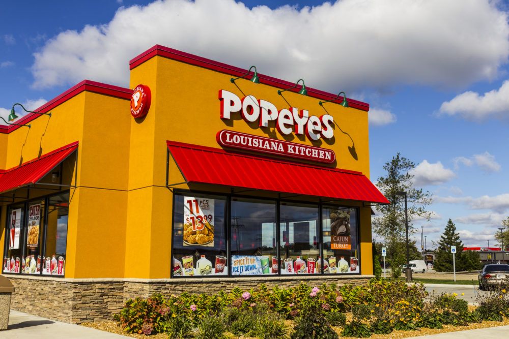 Popeyes Menu by Robyn Tyson
